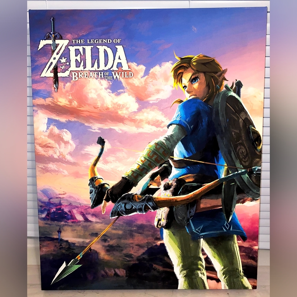 ***SOLD***The Legend of Zelda: Breath of the Wild Wall Decor Gaming Canvas